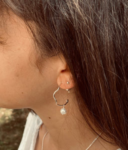 PEARL SWIRL earrings