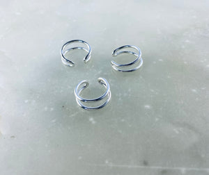 EARCUFF DOUBLE earring