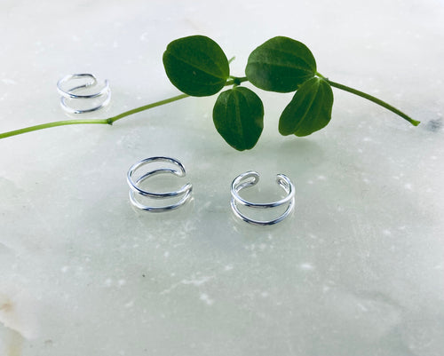 EARCUFF DOUBLE earring